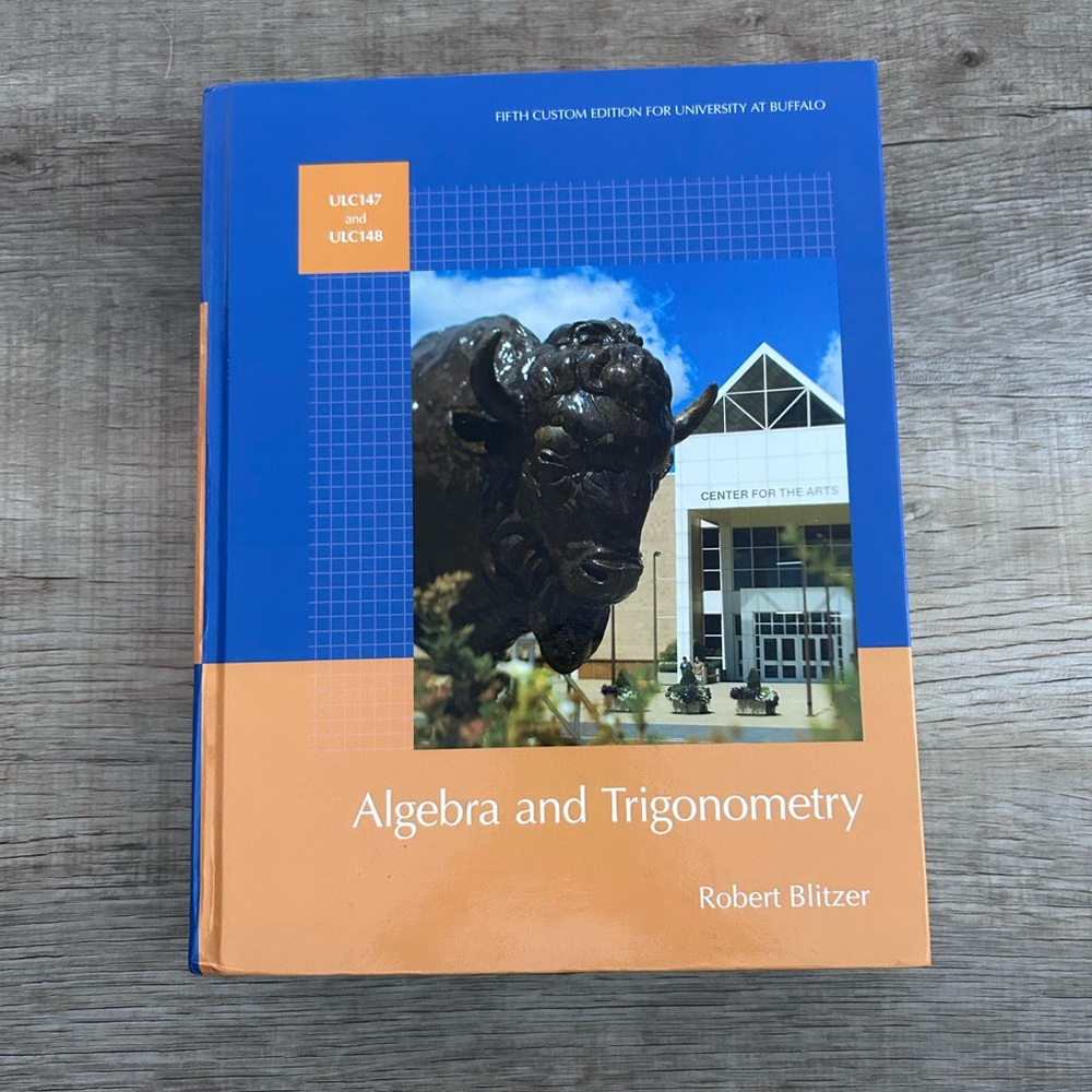 Algebra and Trigonometry Textbook